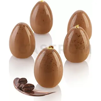 Kuchyňská sůl Forma na moučníky a dezerty - vejce 12x 30 ml, 34x47 mm | SILIKOMART, Egg 30