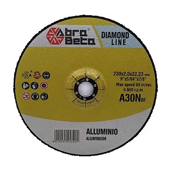 Řezný kotouč ABRA BETA Řezný kotouč 230x2,0x22,23 A30N DIAMOND vypouklý
