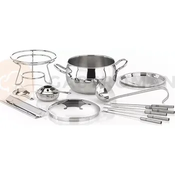 Servírovací stolek Sada na fondue a punč 2,2 l | APS, Two In One