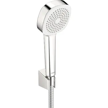 Sprchová hlavice Hansa Basicjet - Set sprchové hlavice, 1 proud, držáku a hadice, chrom 44600113