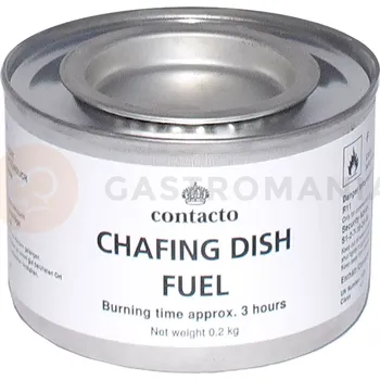 Hořlavá pasta Pasta pro chafingy 0,2 kg | CONTACTO, 7049/001