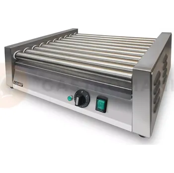 Ohřívač nápojů 6-válečkový gril na párky, nerezové válečky | LOZAMET, GR1A06N