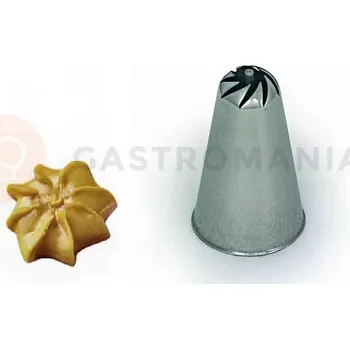 Výroba svíčky Cukrářská špička růže - 13 mm, 42 mm | SILIKOMART, Punte BX2013