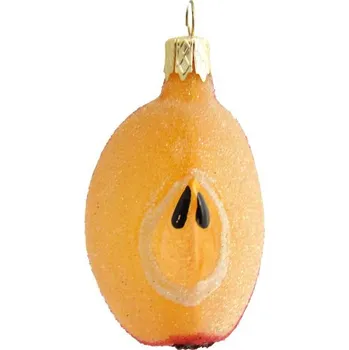 Vánoce Vánoční ozdoba kousek jablka