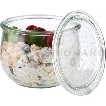 Sklenice Sklenice s víkem 0,58 l - sada 6 kusů | WECK, 82354