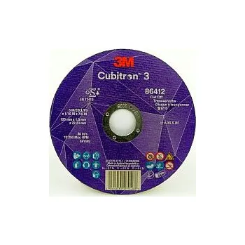 Řezný kotouč 3M Řezný kotouč 125x1,6x22,23 Cubitron 3 rovný