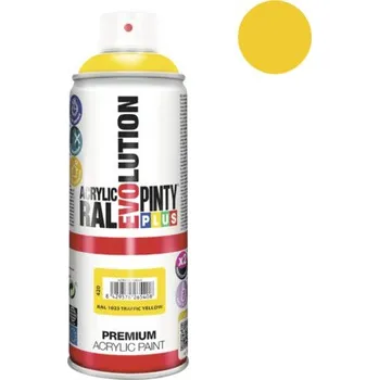 Barva ve spreji Barva ve spreji PINTYPLUS EVO 400ml RAL1023 žlutá dopravní