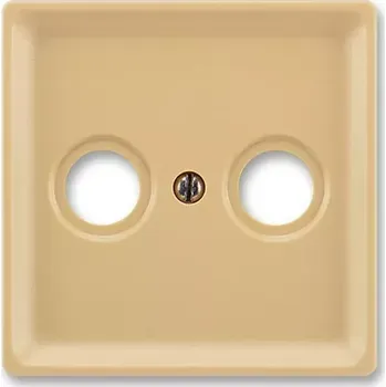 Stavebniny Kryt zásuvky televizní a rozhlasové béžová ABB Classic 5011C-A200 D2