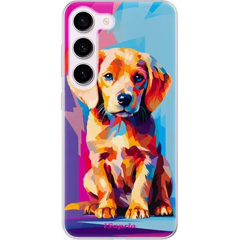 Odolné silikonové pouzdro iSaprio - Abstract Puppy - Samsung Galaxy S23 5G
