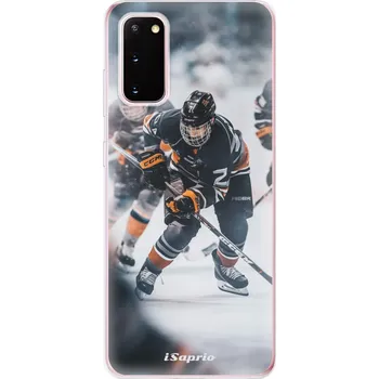 Odolné silikonové pouzdro iSaprio - Ice Hockey 12 - Samsung Galaxy S20
