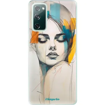 Odolné silikonové pouzdro iSaprio - Abstract Girl - Samsung Galaxy S20 FE
