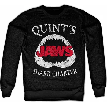 Pánská mikina Čelisti mikina, Quint´s Shark Charter, pánská XL