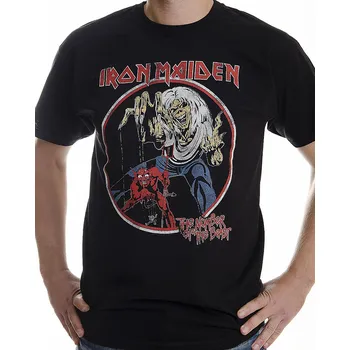 Pánská móda Iron Maiden tričko, NOTB Vintage, pánské S