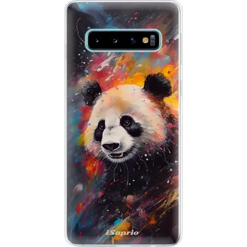Telefonní příslušenství Odolné silikonové pouzdro iSaprio - Panda 02 - Samsung Galaxy S10