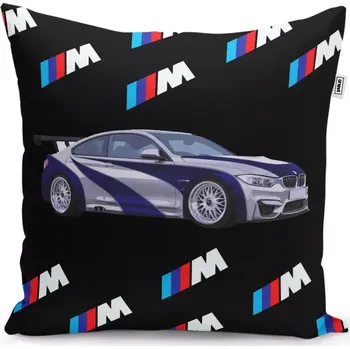 Polštář Dekorační polštář MPERFORMANCE sportovní auto - Sablio - 40x40 cm