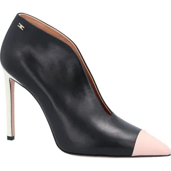 Dámské holínky Elisabetta Franchi Kůžoné jehly | Barva:černý | Velikost:40