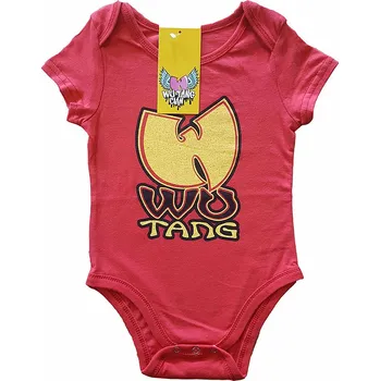 Kojenecký body Wu-Tang Clan kojenecké body tričko, Wu-Tang Red, dětské S velikost S (0-3 měsíce)