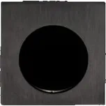 ATZ - Madélko do čela posuvných dveří 3919 hranaté BS - Černá matná