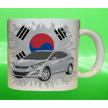 hrnek s Hyundai Elantra 75ml (hrneček s osobním autem Hyundai)