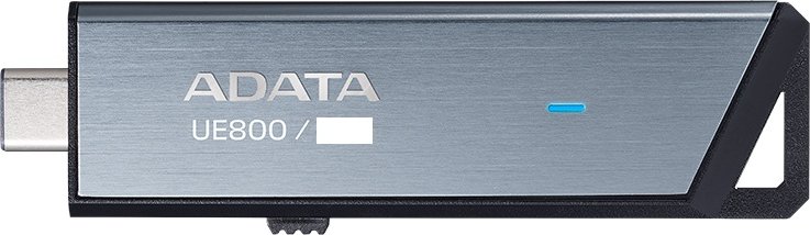 256GB ADATA UE800, USB flash disk 3.2, USB-C, stříbrná