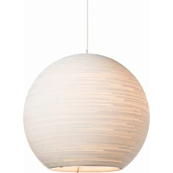 Graypants Závěsné papírové kulaté svítidlo Sun Rozměr: ø 810 mm x 740 mm, Dekor: Bílý GP-1201