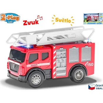 autíčko 2-Play Traffic Auto hasiči CZ design 14cm