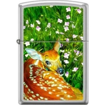 Zapalovač Zippo Fawn Deer Flower Bed 4366