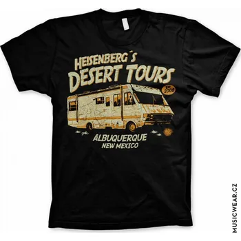 Pánské tričko Breaking Bad tričko, Heisenbergs Desert Tours Black, pánské XXL