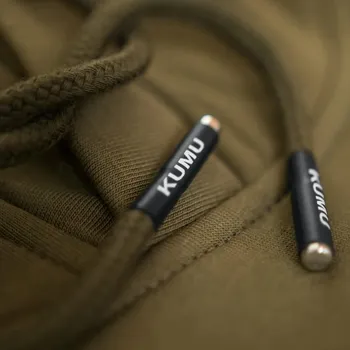 Rybářské oblečení KUMU Mikina Death Rig khaki - 4XL