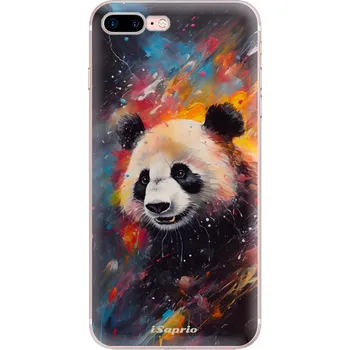 Pouzdro na mobilní telefon Odolné silikonové pouzdro iSaprio - Panda 02 - iPhone 7 Plus
