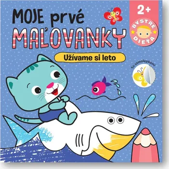 Moje prvé samolepky Užívame si leto