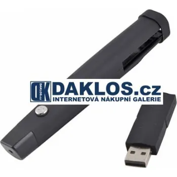 Měřící laser Prezentač, ovladač, červený laser bod