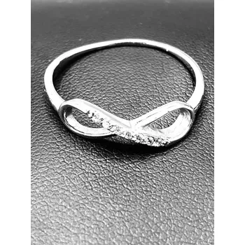 Prsten Jemný ocelový prstýnek - nekonečno vel. 8