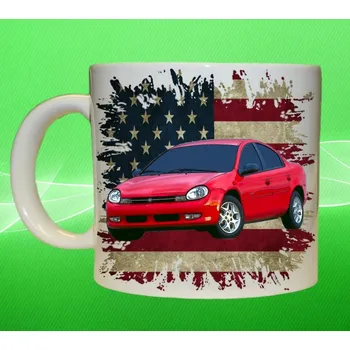 hrnek s Dodge Neon 150ml (hrneček s osobním autem )