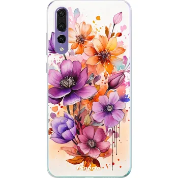 Pouzdro na mobilní telefon Odolné silikonové pouzdro iSaprio - Flowers 23 - Huawei P20 Pro