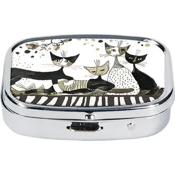 Dárková krabička Lékovka Rosina , kočky s šedém