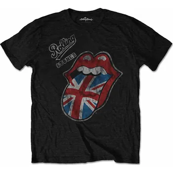 Pánská móda Rolling Stones tričko, Vintage British Tongue, pánské S