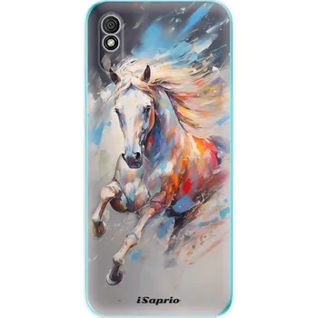 Pouzdro na mobilní telefon Odolné silikonové pouzdro iSaprio - Abstract Horse - Xiaomi Redmi 9A