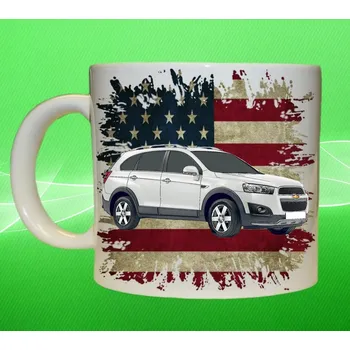 hrnek s Chevrolet Captiva 75ml (hrneček s osobním autem )