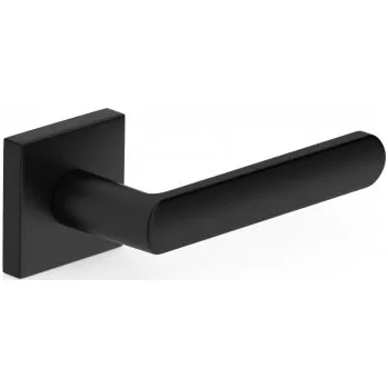 Dveřní kování METAL BUD interiérová klika METAL-BUD Luna Q, Premium, černá