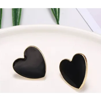 Náušnice Moderní srdíčkové náušnice - 14