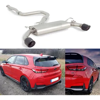 Tlumič výfuku CAT-BACK systém - střední a zadní díl - 286017 1500