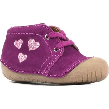 Kojenecké oblečení Capáčky, první boty Richter - magenta (Herz. candy) - 18