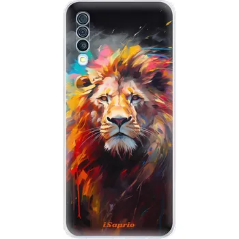 Pouzdro na mobilní telefon Odolné silikonové pouzdro iSaprio - Abstract Lion - Samsung Galaxy A50