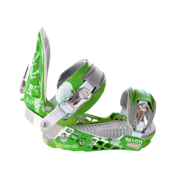 Vázání na snowboard RAVEN S600 green 2014 M/L
