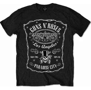 Pánské tričko Guns N Roses tričko, Paradise City Label, pánské S