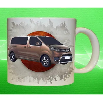 hrnek Toyota Proace 150ml (hrneček s osobním autem TOYOTA)