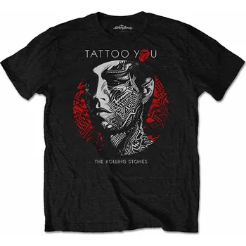 Pánská móda Rolling Stones tričko, Tattoo You Circle, pánské XXL