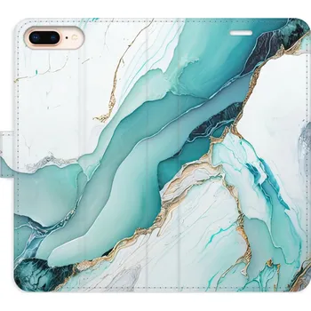 Pouzdro na mobilní telefon Flipové pouzdro iSaprio - Color Marble 32 - iPhone 7 Plus