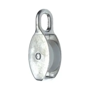 Jištění Kladka s nylonovou cívkou 15/65mm Zn